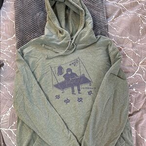 Patagonia Green Hoodie with Graphic